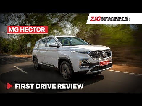 MG Hector Review | Get it over the Tata Harrier and Jeep Compass? | ZigWheels.com