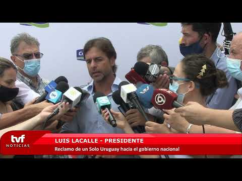 Luis Lacalle Pou sobre reclamos de Un Solo Uruguay