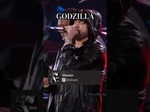 Godzilla but it's made out of Spotify Songs🔥 #eminem #godzilla #eminemgodzilla #lyrics #hiphop #rap