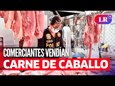 INCAUTAN más de UNA TONELADA de CARNE DE CABALLO que era ofrecida como carne de ganado | #LR