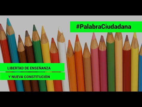 #PalabraCiudadana: Constitución y Libertad de Enseñanza #UchileTV