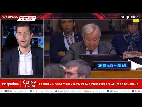 La ONU a Moscú: viaje a Rusia para intentar desbloquear el acuerdo del grano