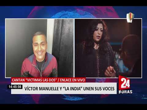 Víctor Manuelle y La India unen sus voces en Víctimas las dos