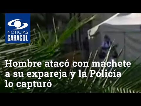 Hombre atacó con machete a su expareja y la Policía lo capturó cuando la comunidad iba a lincharlo