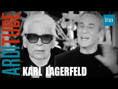 Karl Lagerfeld : le kaiser de la mode sans filtre chez Thierry Ardisson | INA Arditube