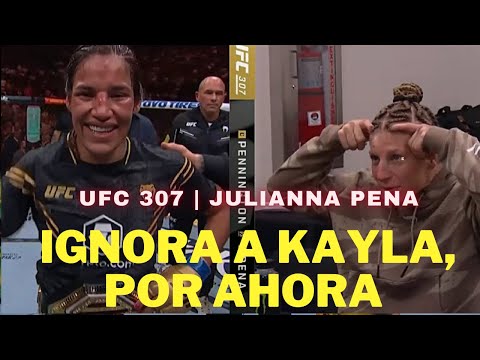 UFC 307 , ¿mereció la victoria Julianna Pena?  #ufc #mma