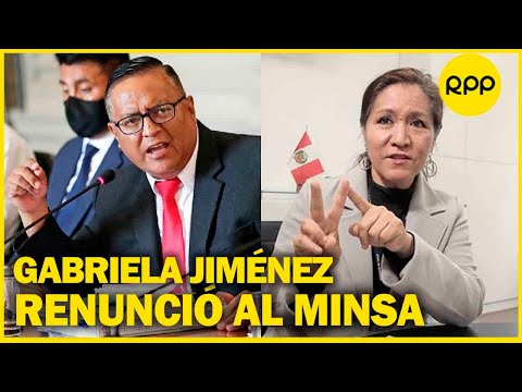 ¿Qué traería la renuncia de Gabriela Jiménez, directora de Inmunizaciones del MINSA?