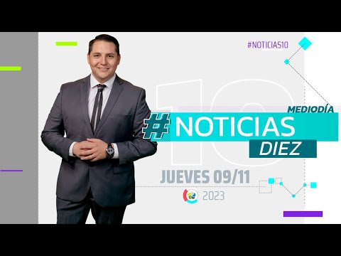 #Noticias10 Mediodía | 9/11/2023