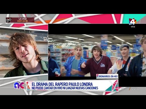 Algo Contigo - El drama de Paulo Londra: no puede dar shows ni lanzar nuevas canciones