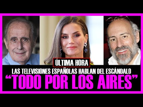 ESCÁNDALO LETIZIA - JAIME DEL BURGO: Las televisiones ESPAÑOLAS quitan su AUTOCENSURA.