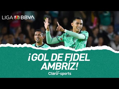 Gol de Fidel Ambríz | León 4-1 Santos | Jornada 12 Clausura 2023 | Liga MX