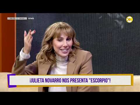 Nos visita Julieta Novarro y presenta Escorpio, una comedia de una relación ? ¿QPUDM? ? 26-09-23