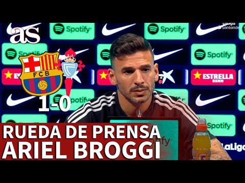 BARCELONA 1- CELTA 0 | Rueda de prensa de ARIEL BROGGI | AS