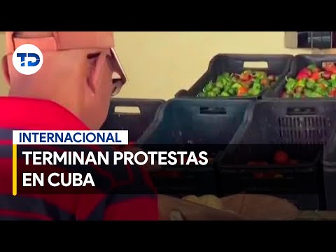 Regresa calma a Cuba tras protestas por 'apagones' y escasez de alimentos