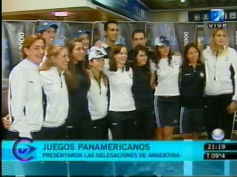 DiFilm - Juegos Panamericanos - Presentación delegaciones de Argentina (2007)