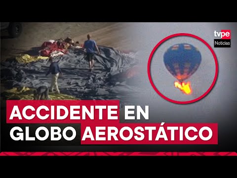 EE.UU.: caída de globo aerostático dejó 4 muertos en desierto de Arizona