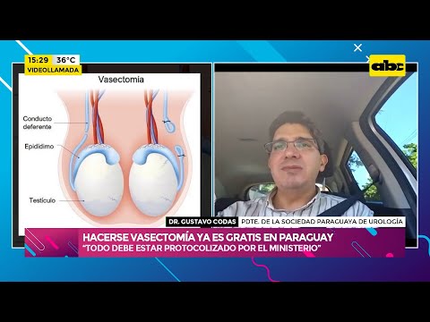 Hacerse vasectomía ya es gratis en Paraguay