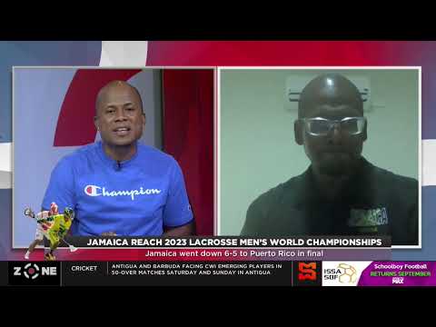 Jamaica reach 2023 Lacrosse Men's World Championships, JA went down 6-5 to Puerto Rico in final