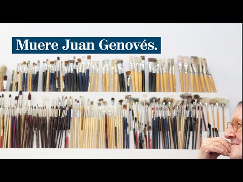Muere Juan Genovés, el pintor de 'El abrazo' de la Transición