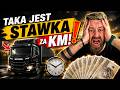 Taka jest STAWKA za kilometr na solówce