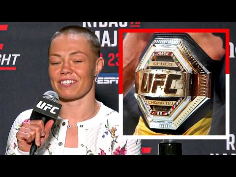 Rose Namajunas ‘I Want To Be A Two Division World Champion’ | UFC Vegas 89