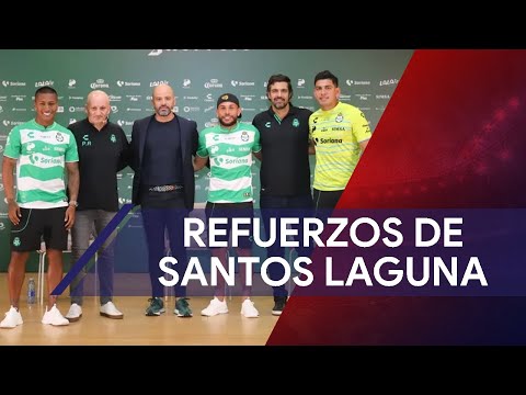 Santos Laguna presenta refuerzos para el Apertura 2023 y Leagues Cup