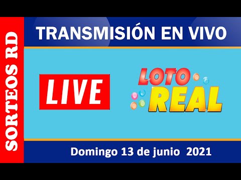 Loterías Real EN VIVO ? Domingo 13 de junio 2021 – 1:00 P.M.