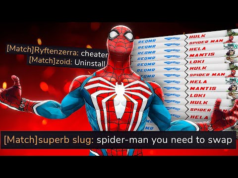 How The #1 Spider-Man DESTROYS TOXIC Players In Marvel Rivals