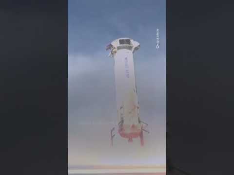 Blue Origin: retour dans l'espace réussi pour la fusée de Jeff Bezos