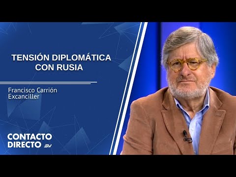 Entrevista con Francisco Carrión - Excanciller de la República | Contacto Directo | Ecuavisa