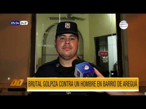 Brutal golpiza a un hombre en barrio de Areguá