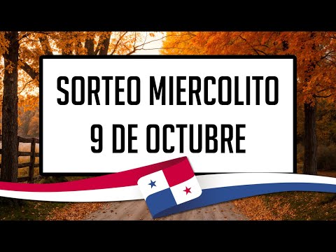 Resultados Lotería de Panamá Miércoles 9 de Octubre de 2024 - Lotería nacional de Panamá de hoy