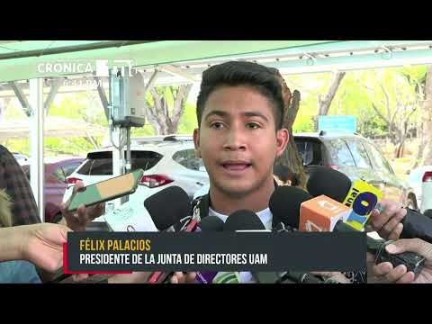 Inauguran sistema fotovoltaico en la UAM en pro del medio ambiente - Nicaragua