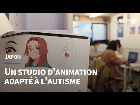 Au Japon, un studio d'animation adapté aux talents autistes | AFP