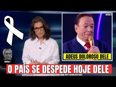 ELE M0RREU AGORA: APÓS INFART0 APRESENTADOR.. RAUL GIL EM ÚLTIMO COMUNICADO OFICIAL SBT