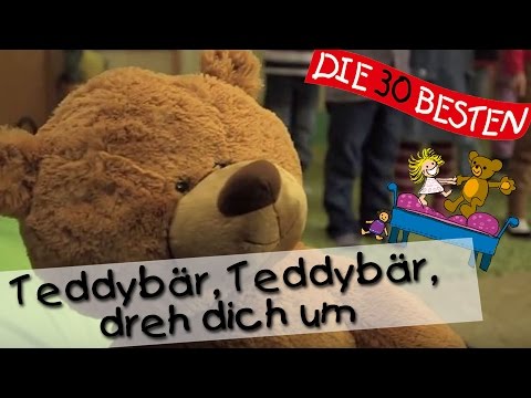 👩🏼 Teddybär, Teddybär, dreh dich um - Singen, Tanzen und Bewegen || Kinderlieder