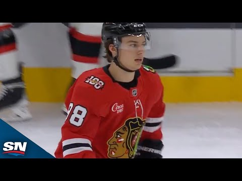Blackhawks Connor Bedard Goes Coast-To-Coast Before Flaunting His Slick Release