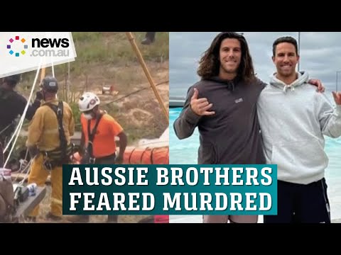 Mexican authorities believe Aussie brothers were killed in robbery