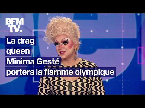 L'interview intégrale de Minima Gesté, première drag-queen à porter la flamme olympique en France