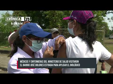 «Sin descanso» continúa la aplicación de vacuna contra el Covid-19 en Managua - Nicaragua