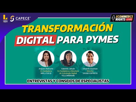 ? Ecommerce Nights (programa 6) ? Transformación Digital para Pymes 04/06/2020