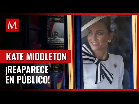 Kate Middleton es vista en público por primera vez luego de anunciar que tiene cáncer