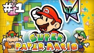 Super Paper Mario videosu