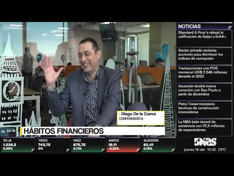 Diego De la Cueva  | Hábitos Financieros | MONITOR ECONOMICO | 5díasTV