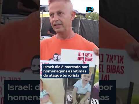 Evento em homenagem às vítimas de 7 de outubro em Israel é marcado por alertas de segurança #shorts