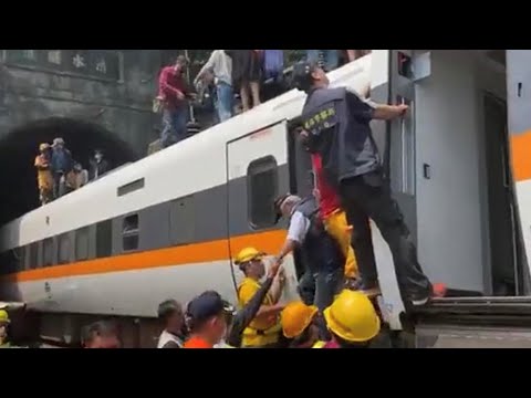 Taïwan : des dizaines de morts dans le déraillement d'un train