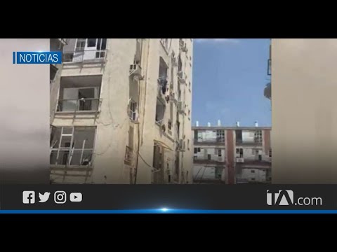 Población civil sufre el asedio de los bombardeos en Tel Aviv