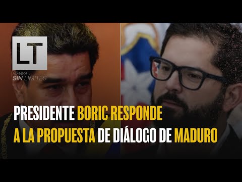 Presidente Boric responde a la propuesta de diálogo de Maduro para combatir el crimen organizado