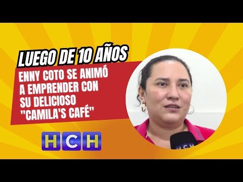 Luego de 10 años Jenny Coto se animó a emprender con su delicioso Camila's café