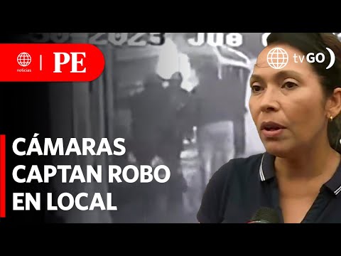 Ingresan a local y se roban más de 60 mil en máquinas | Primera Edición | Noticias Perú
